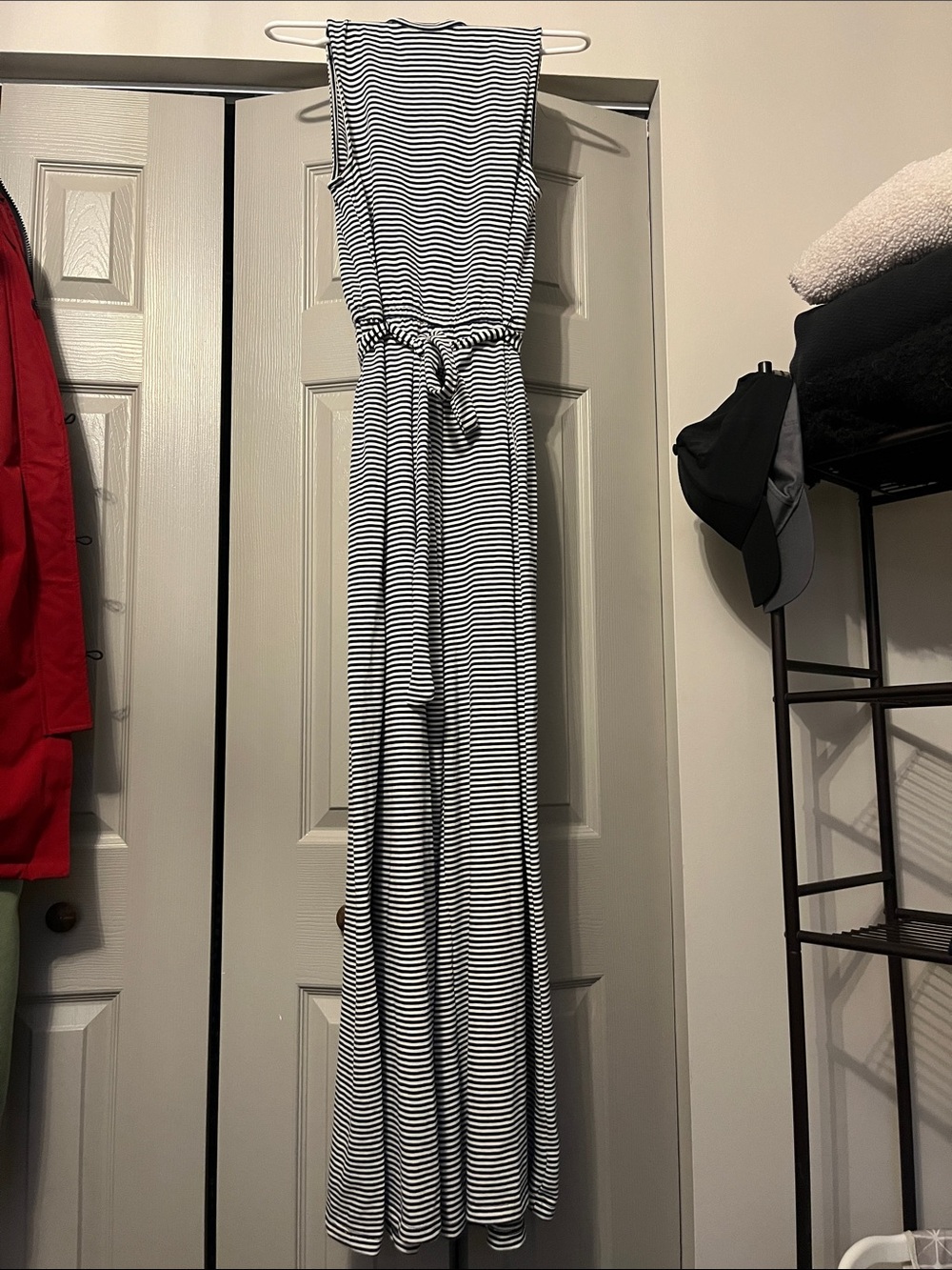 Gap Women’s Striped Maxi Jumpsuit